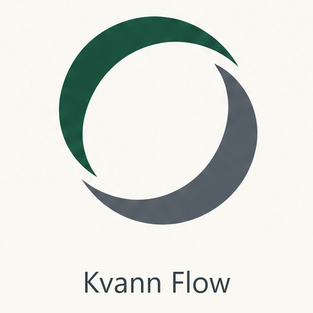 Kvann Flow Logo