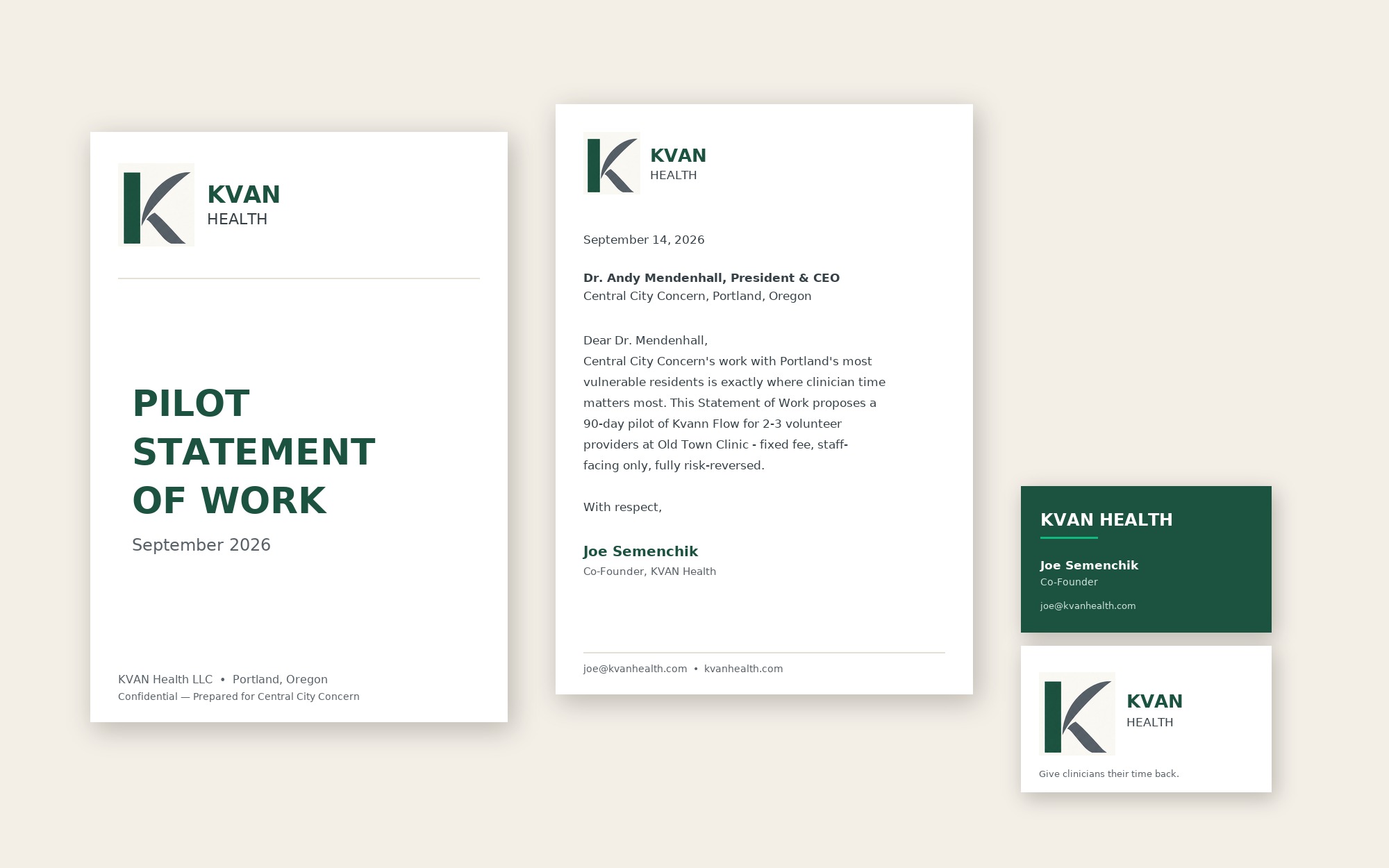Executive Stationery & Proposal Mockup